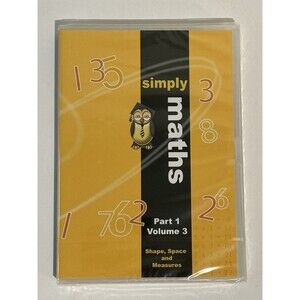 Simply Maths Part 1 Vol.3 - DVD Simply Maths Study Program Brand New/Sealed 2007